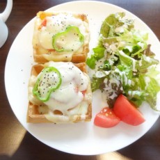 秋葉原の風景　～Ｒ・Ｌ（エール・エル）ワッフルカフェ