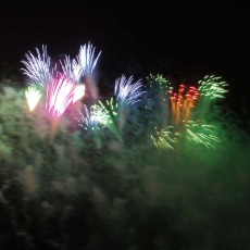 アート花火（ずらし花火）