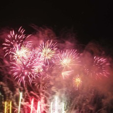 調布の花火大会に行ってきましたヽ(´▽｀)/